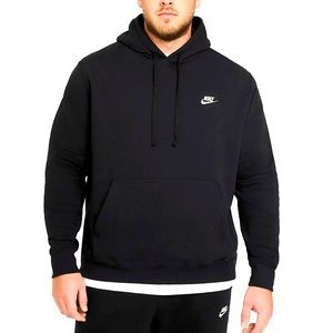Nike Men's Sportswear Club Fleece "Black" Pullover Hoodie